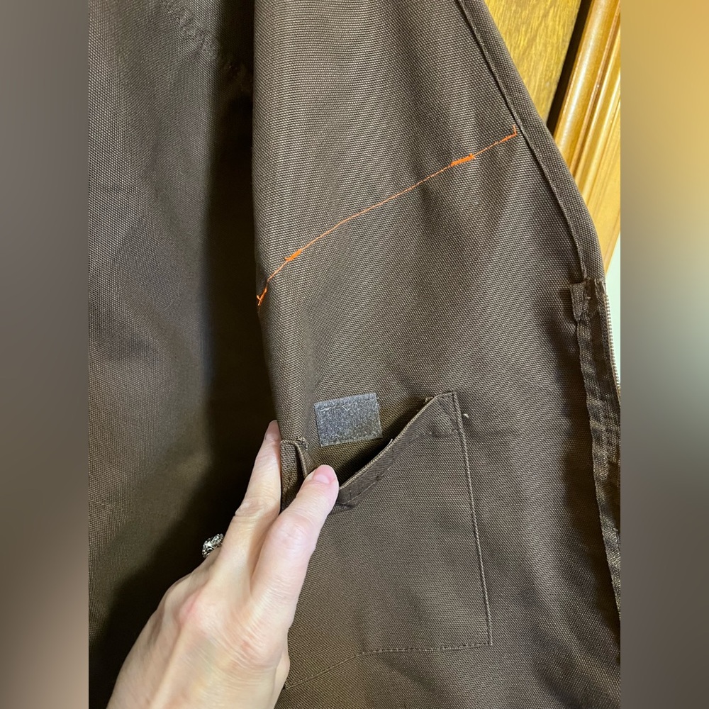 Gamehide Lightweight Dove & Upland Vest Dark Brown/Blaze Orange - Picture 9 of 16
